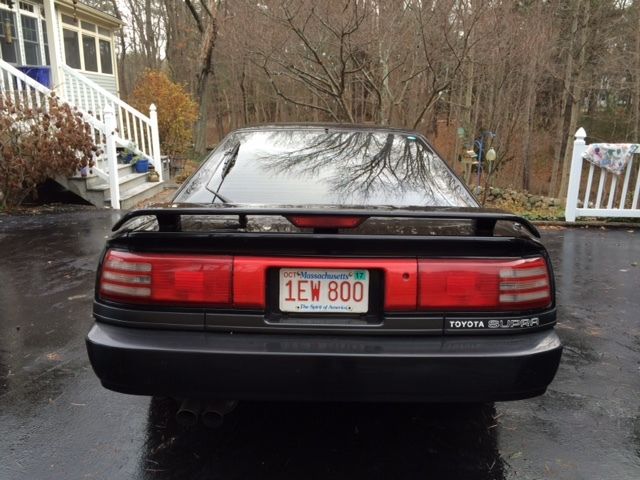1992 Black Toyota Supra Coupe