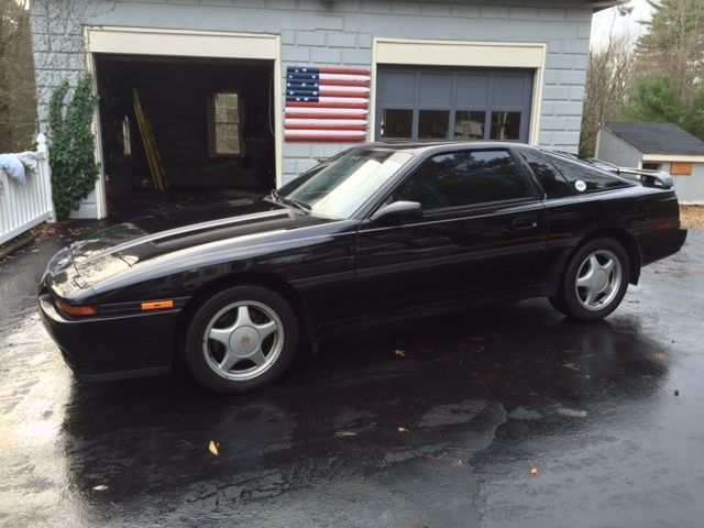 1992 Black Toyota Supra Coupe