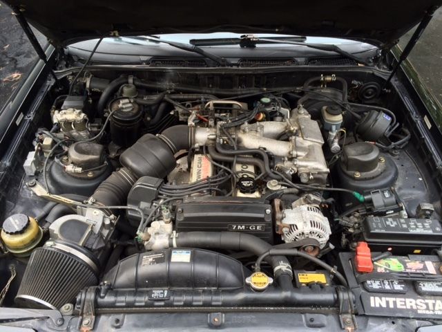 1992 Black Toyota Supra Coupe