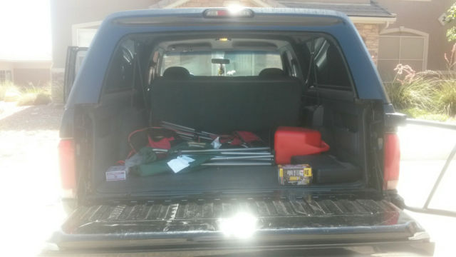 1993 Black Ford Bronco SUV