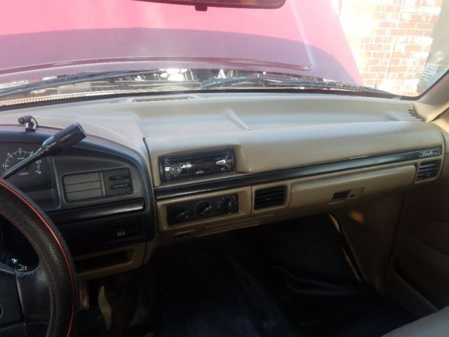 1993 Burgundy Ford Bronco SUV