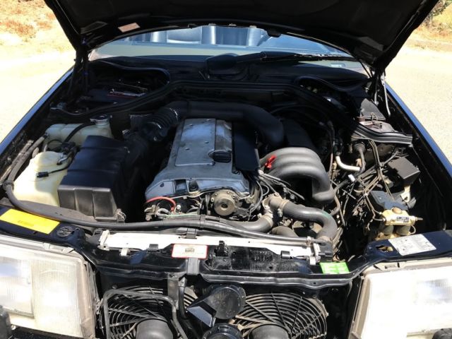 1993 Black Mercedes-Benz 300-Series Convertible