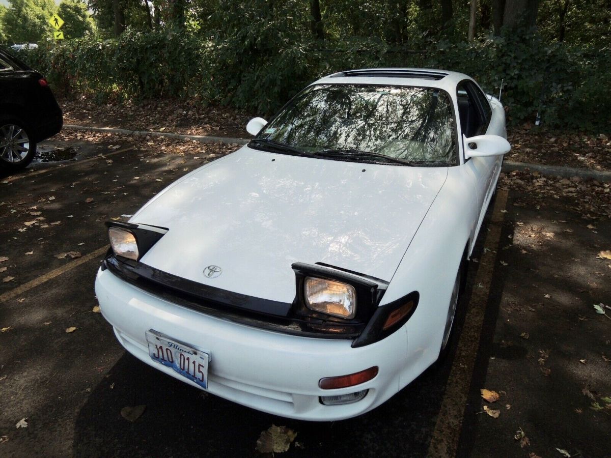 1993 White Toyota Celica Coupe