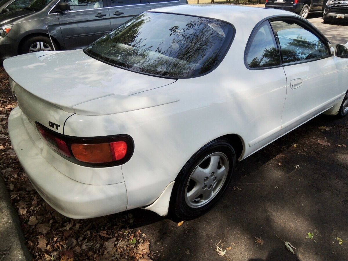1993 White Toyota Celica Coupe