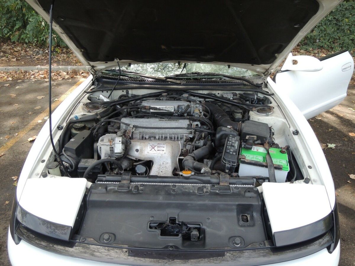 1993 White Toyota Celica Coupe