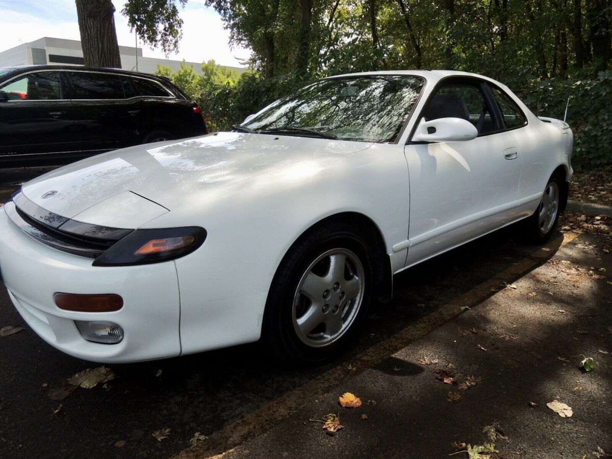 1993 White Toyota Celica Coupe