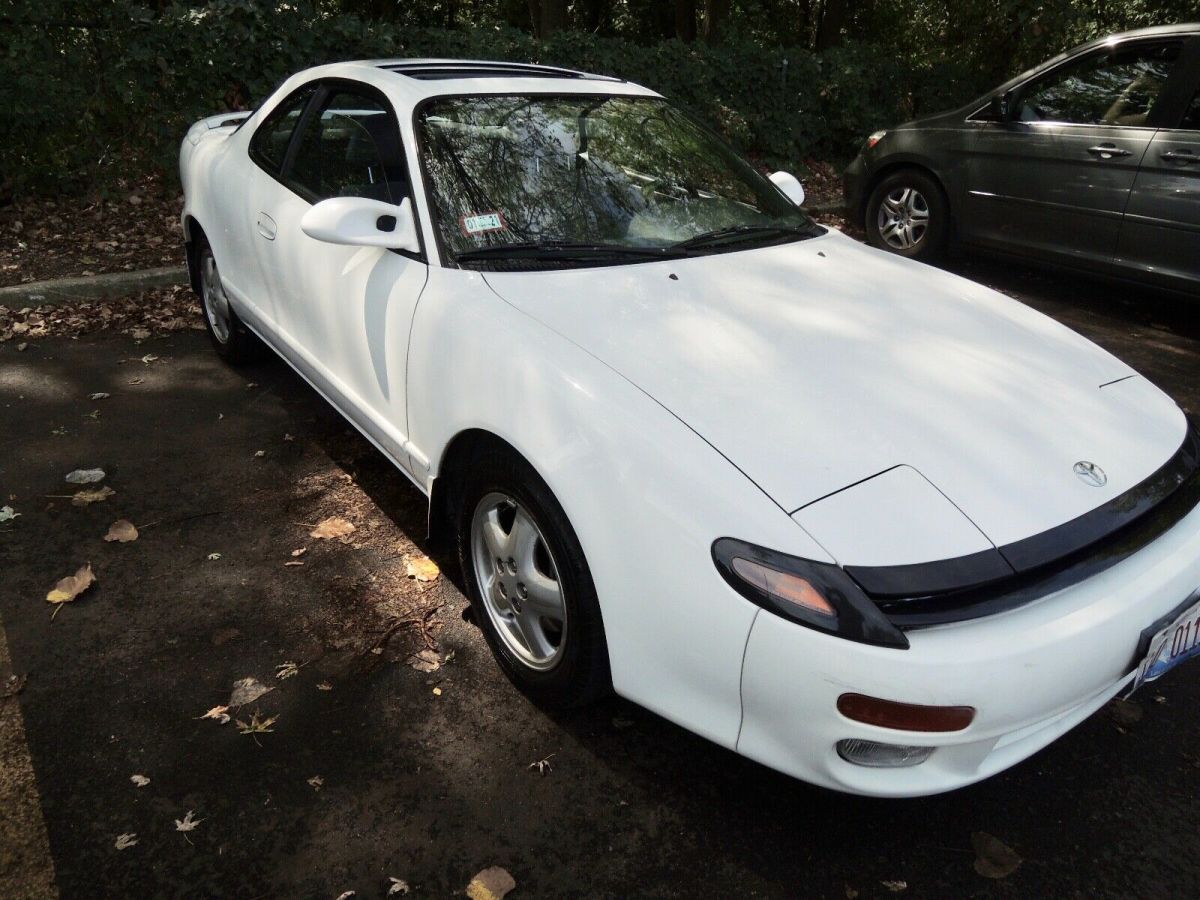 1993 White Toyota Celica Coupe
