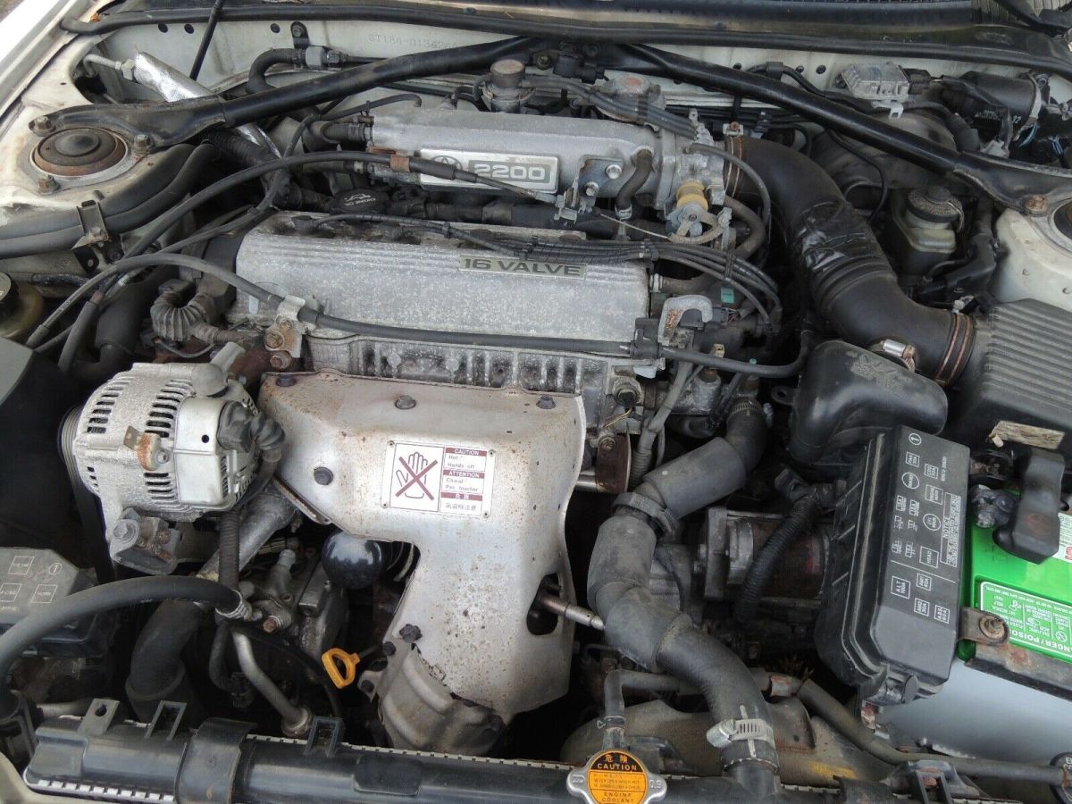 1993 White Toyota Celica Coupe