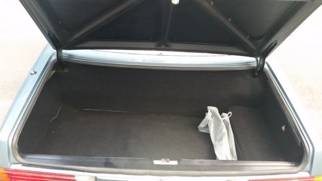 1979 Blue Mercedes-Benz SL-Class Convertible