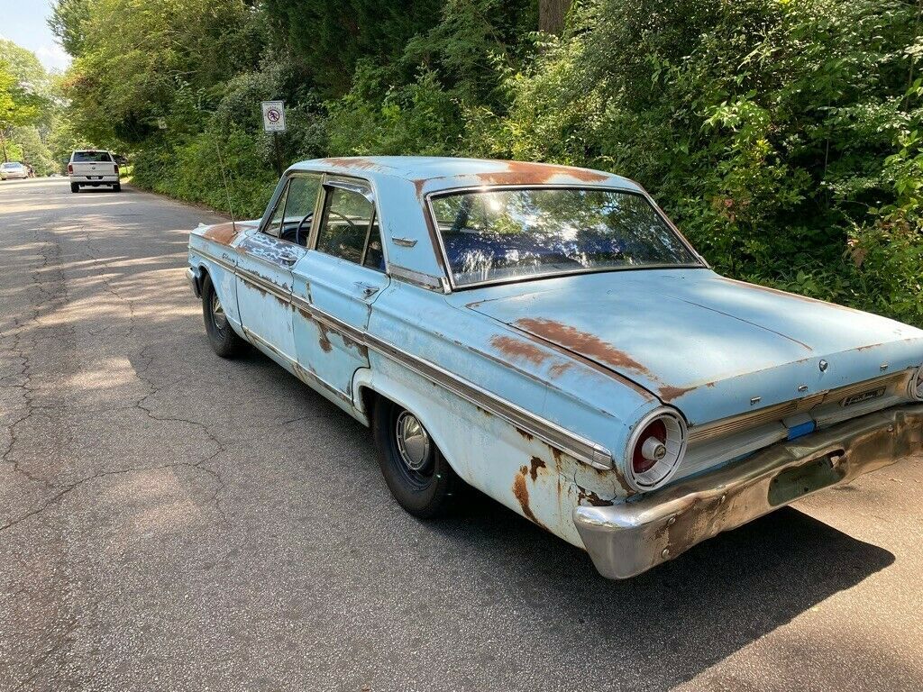 1964 Blue Ford Fairlane Sedan