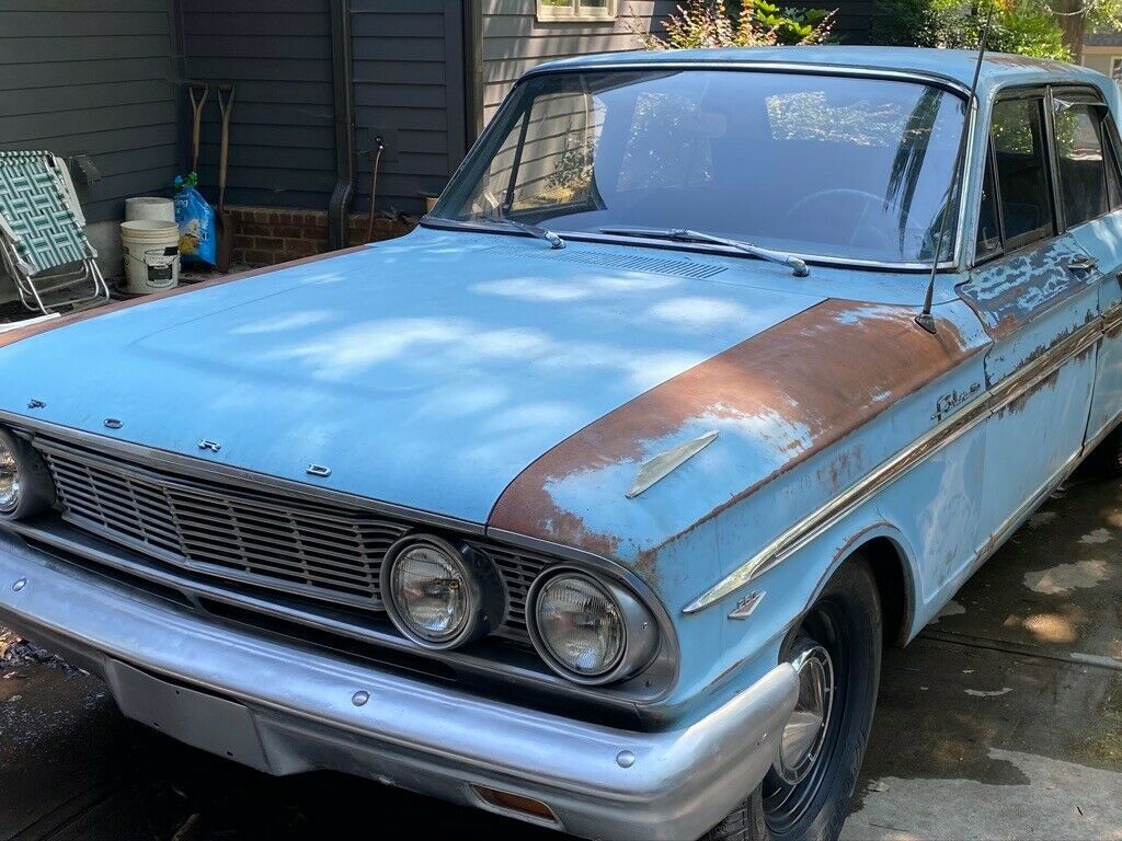 1964 Blue Ford Fairlane Sedan