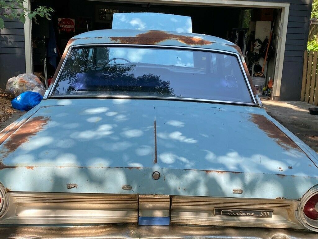 1964 Blue Ford Fairlane Sedan