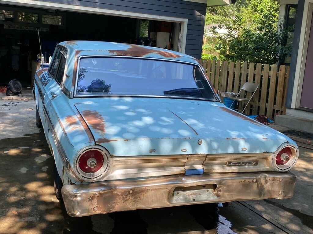 1964 Blue Ford Fairlane Sedan