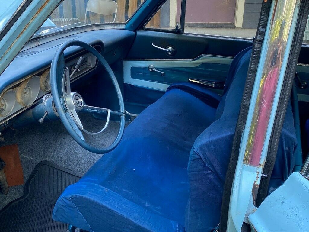 1964 Blue Ford Fairlane Sedan