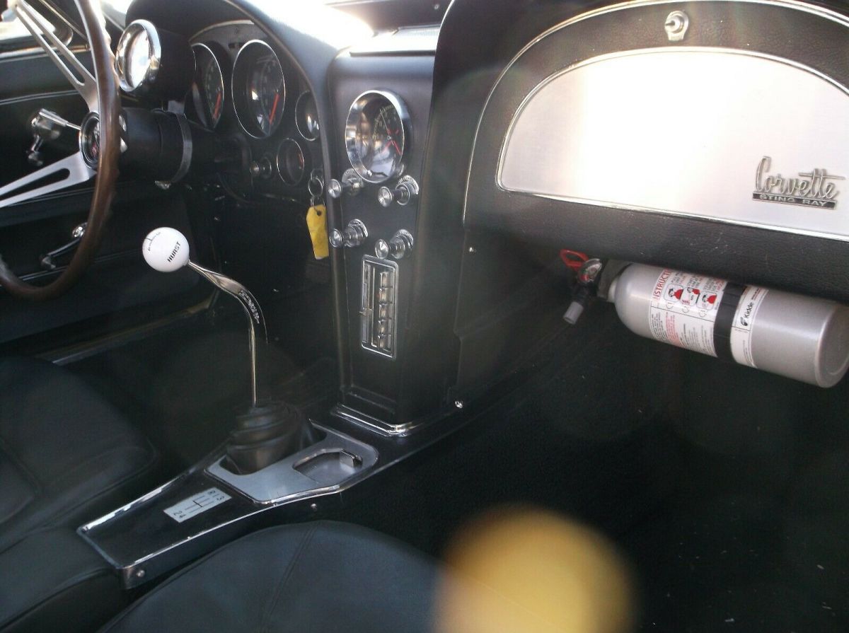 1965 Yellow Chevrolet Corvette Convertible