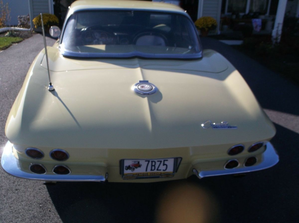 1965 Yellow Chevrolet Corvette Convertible