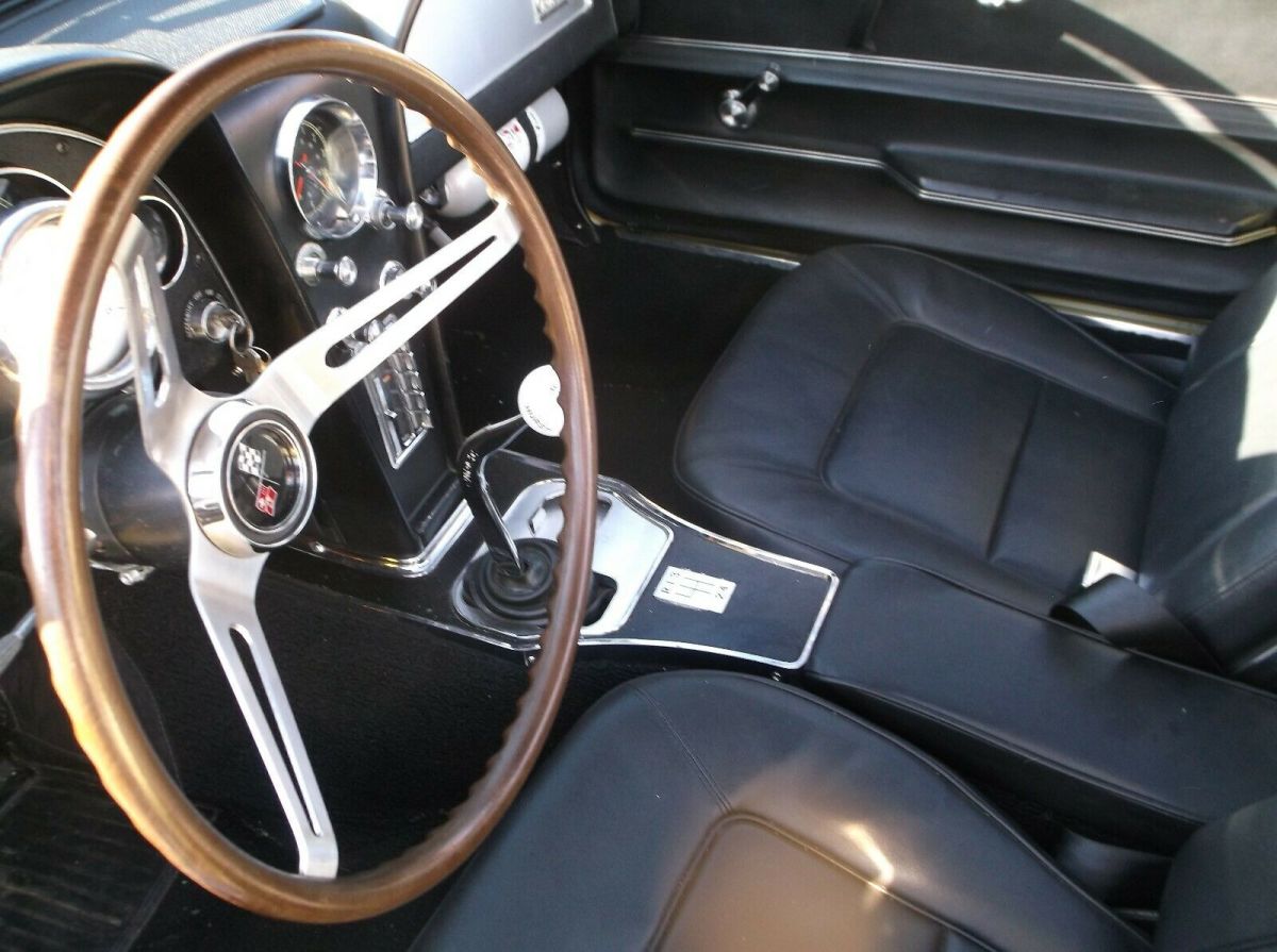 1965 Yellow Chevrolet Corvette Convertible