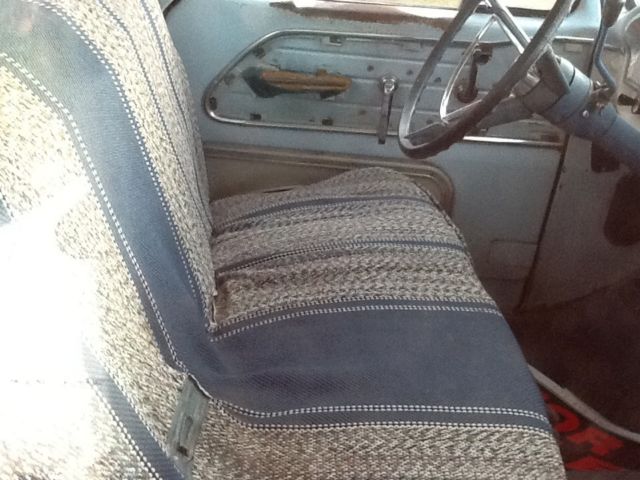 1965 Light blue/cream Ford F-100 Standard Cab Pickup