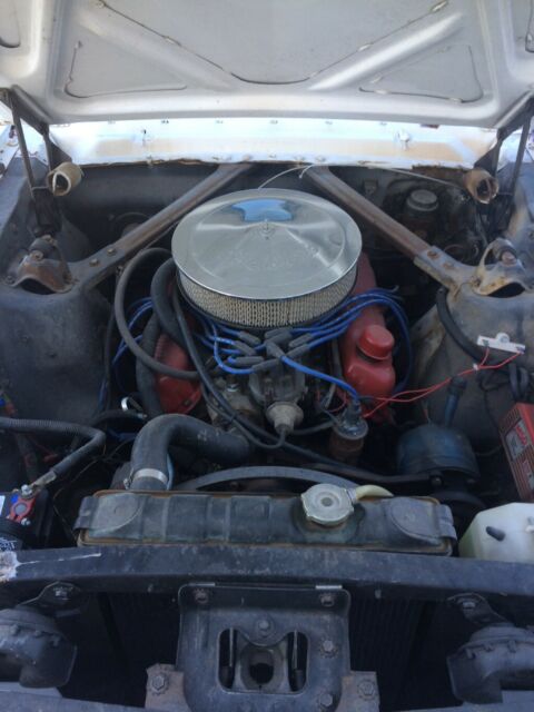 1966 White with Blue racing stripes Ford Mustang Coupe