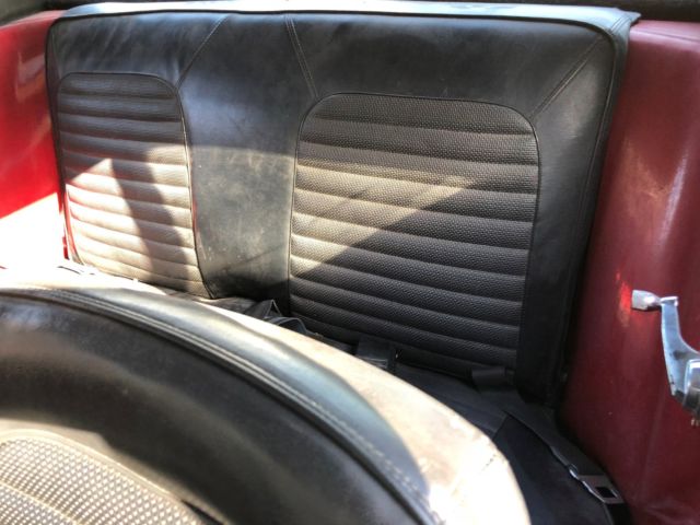 1966 Red Ford Mustang Coupe