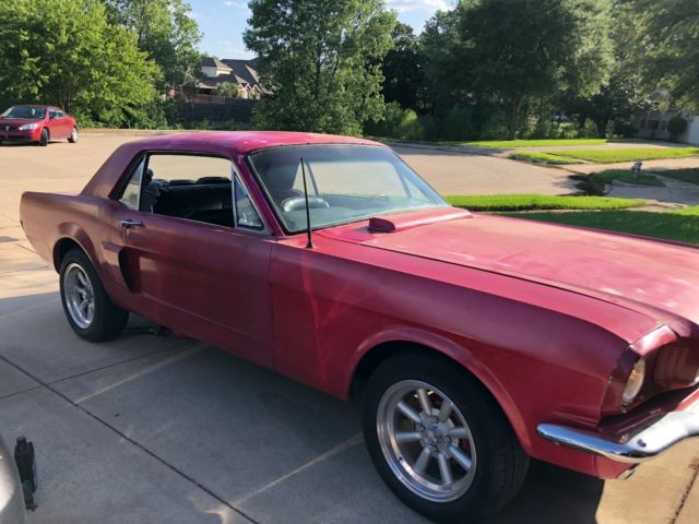 1966 Red Ford Mustang Coupe