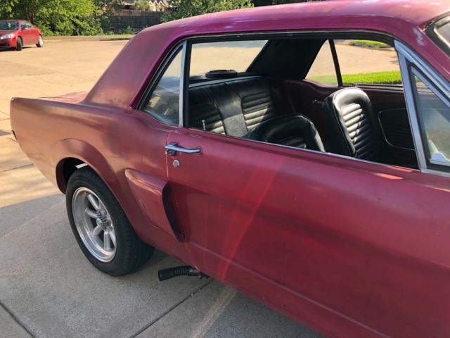 1966 Red Ford Mustang Coupe