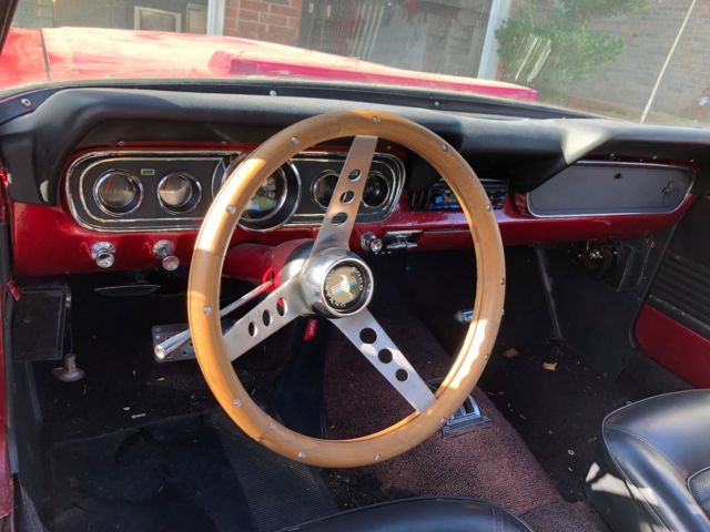 1966 Red Ford Mustang Coupe