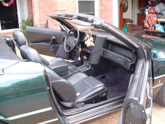 1993 Green Cadillac Allante Convertible