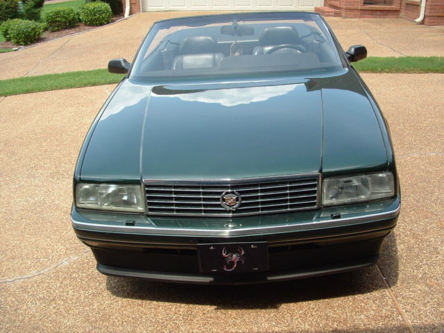 1993 Green Cadillac Allante Convertible