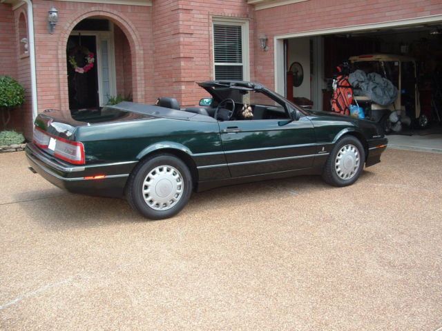 1993 Green Cadillac Allante Convertible