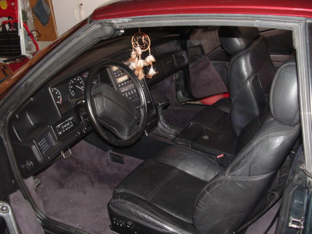 1993 Green Cadillac Allante Convertible