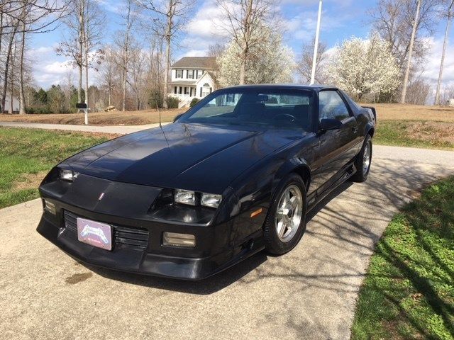 1991 Black Chevrolet Camaro Coupe