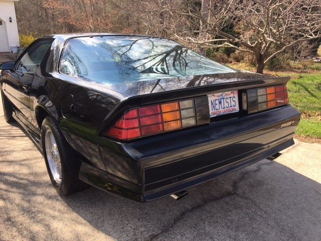 1991 Black Chevrolet Camaro Coupe