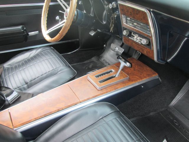 1968 Blue Pontiac Firebird Coupe