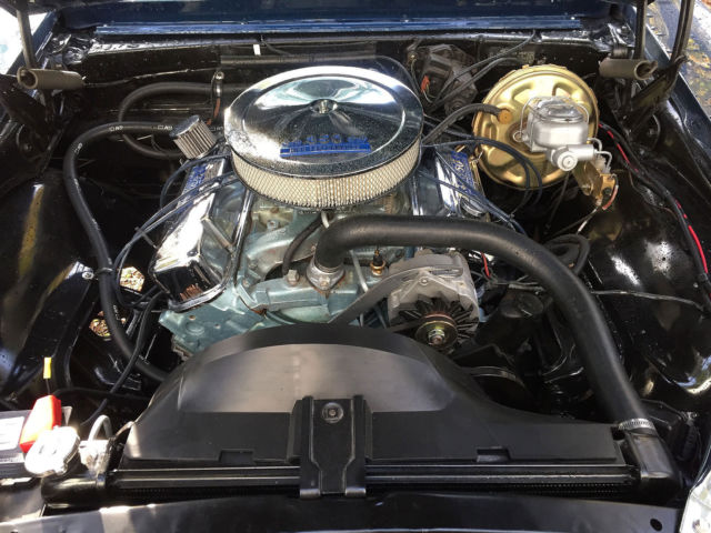 1968 Blue Pontiac Firebird Coupe