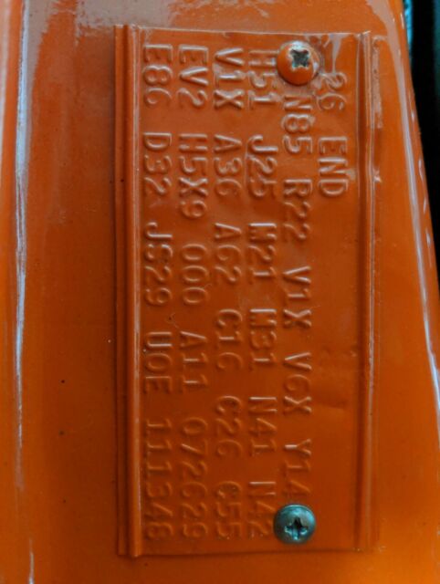 1970 Orange Dodge Challenger