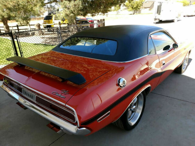 1970 Orange Dodge Challenger