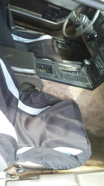 1984 Red Chevrolet Corvette T-tops