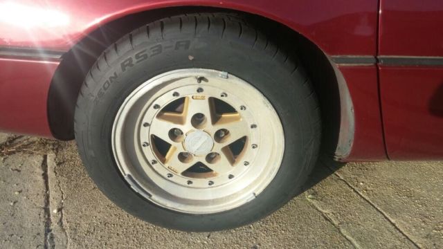 1984 Red Chevrolet Corvette T-tops