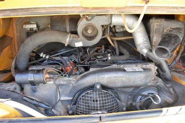 1976 Marigold Volkswagen Bus/Vanagon Pop-top, 2 level camper bus