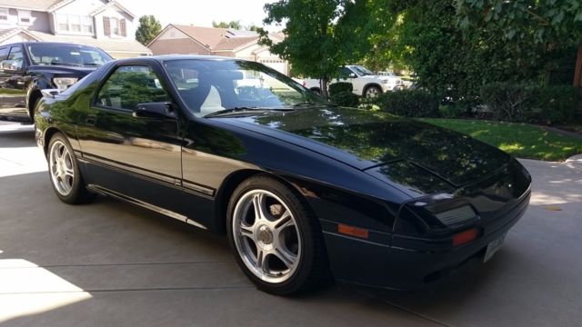 1988 Black Mazda RX-7 Coupe