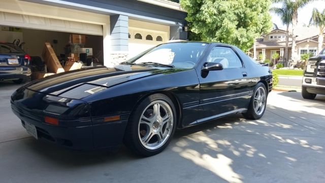 1988 Black Mazda RX-7 Coupe