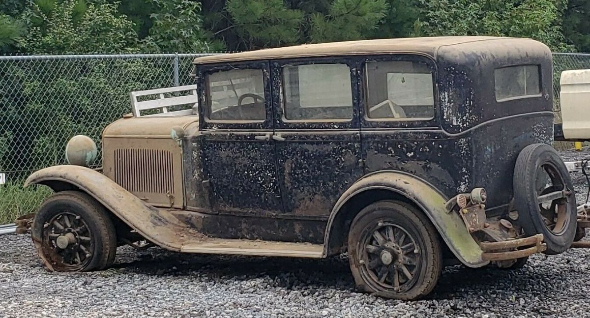 1927 Black Chrysler Series 65 4 Door
