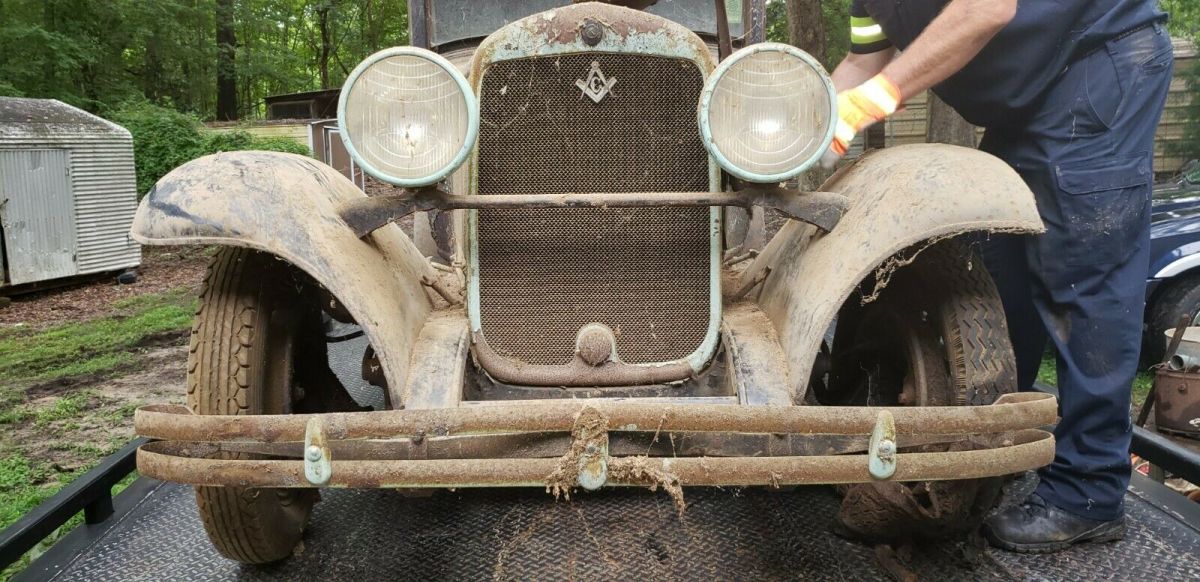1927 Black Chrysler Series 65 4 Door