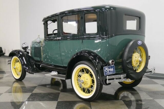 1929 Green Ford Model A Sedan