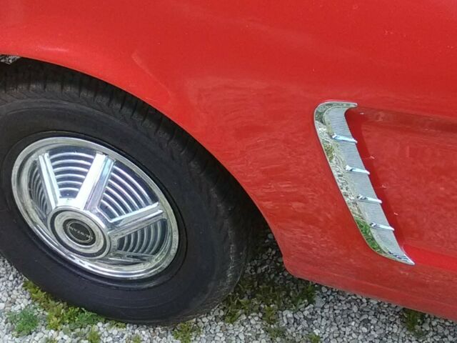 1965 Red Ford Mustang Coupe