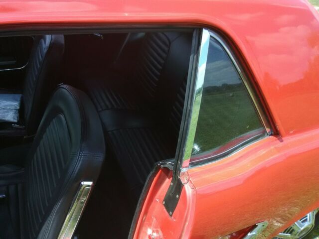 1965 Red Ford Mustang Coupe