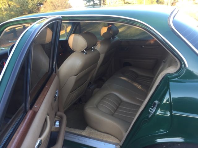 1973 Green Jaguar XJ6 4 door sedan