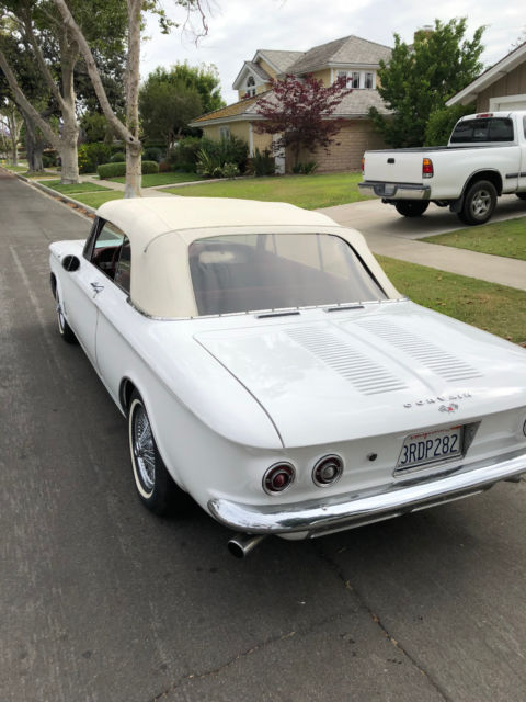 1964 White Chevrolet Corvair