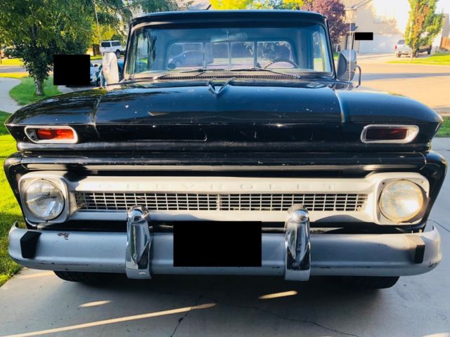 1966 Black Chevrolet C/K Pickup 2500 Standard Cab Pickup